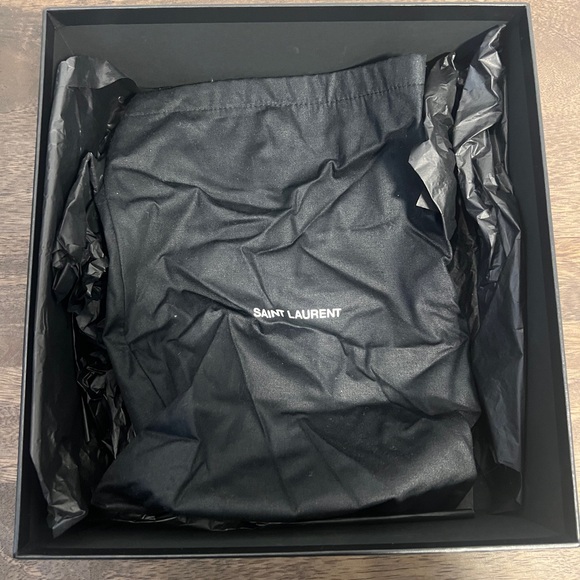 SAINT LAURENT 2000s Y2K POINTED TOE PUMPS CHOC BROWN LEATHER SIZE IT 40.5 - Picture 10 of 10